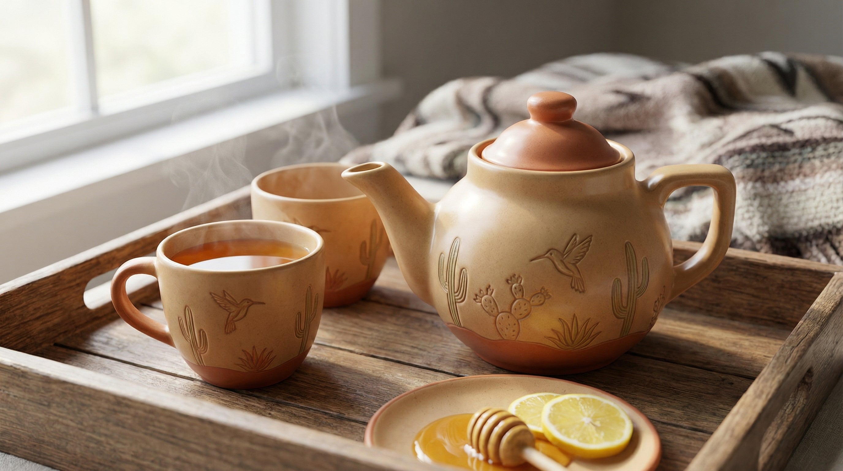 HF Coors American-made ceramic dinnerware - how to make tea