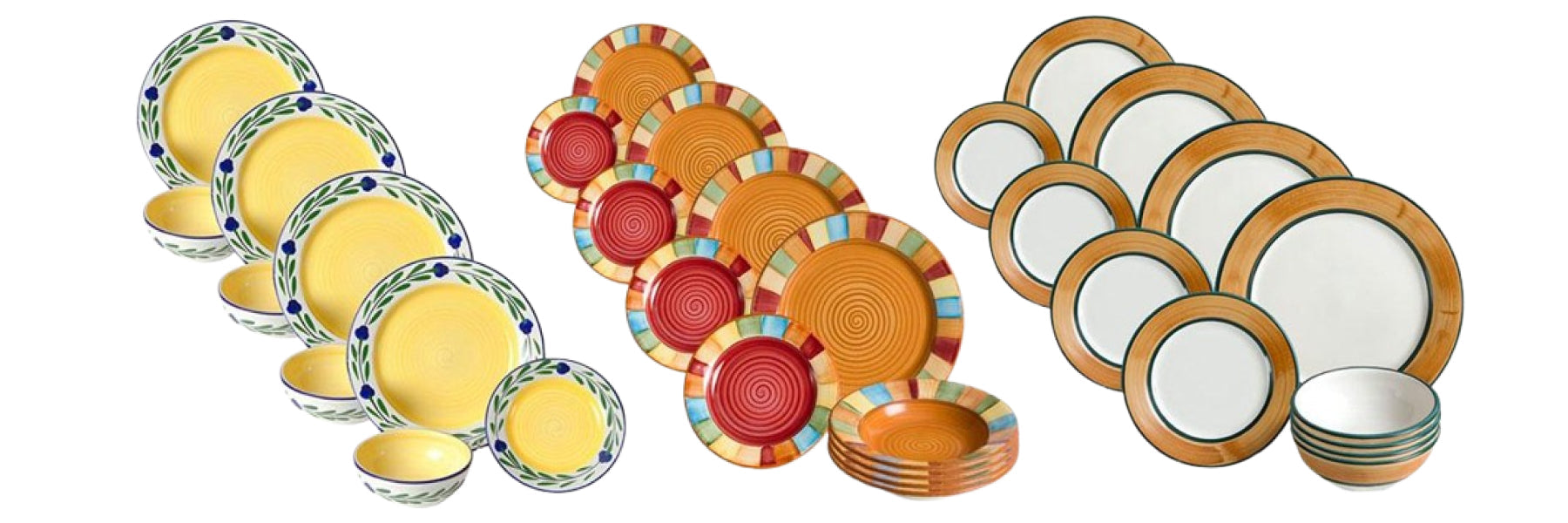 HF Coors 12 Piece Dinnerware Sets collection