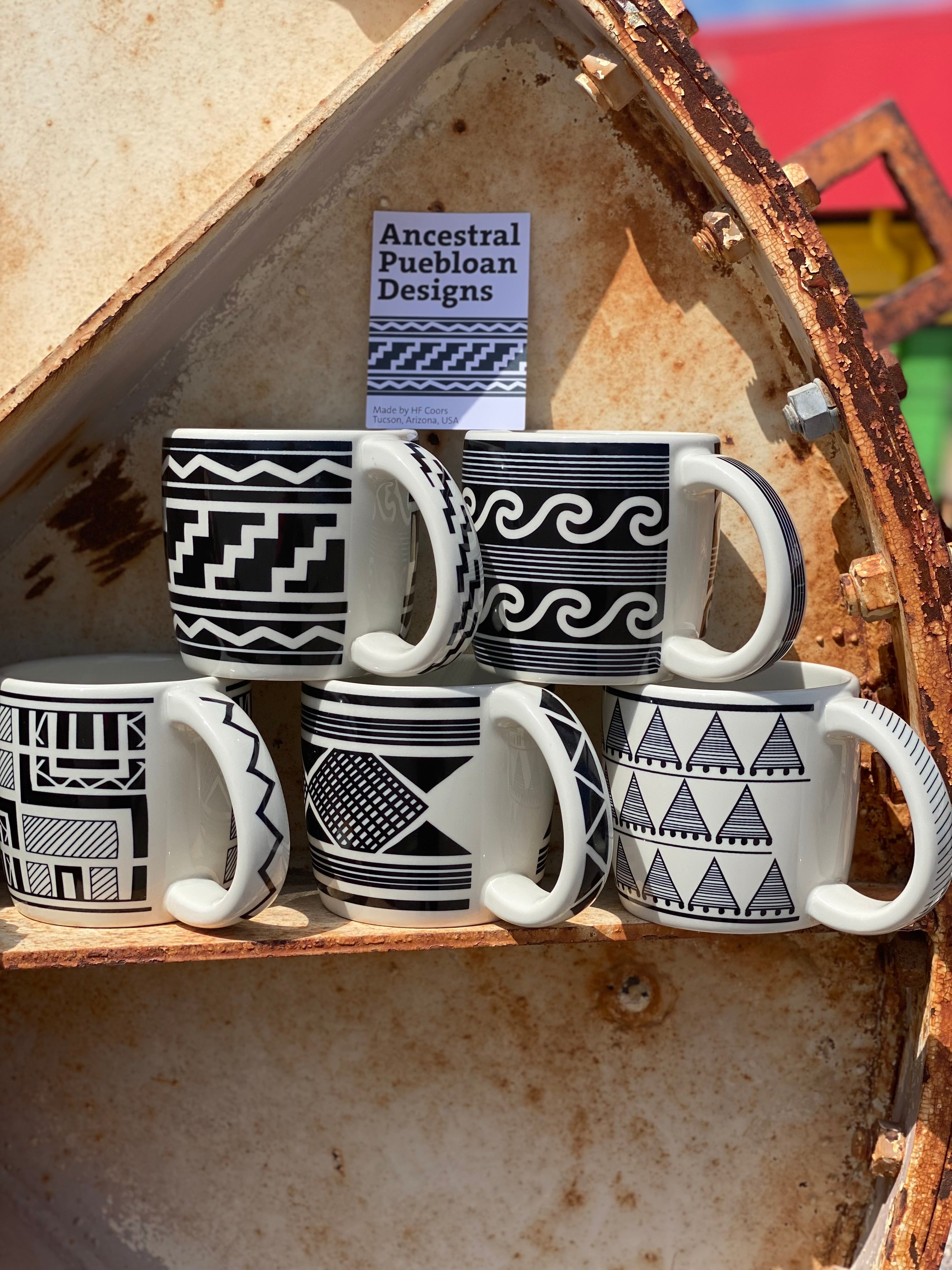 HF Coors Cliff Dweller Mugs collection