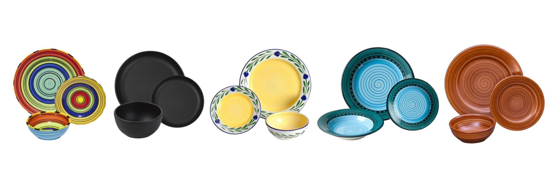 3 Piece Dinnerware Sets