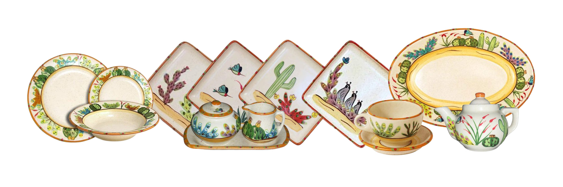 HF Coors Sonoran Desert ceramic dinnerware