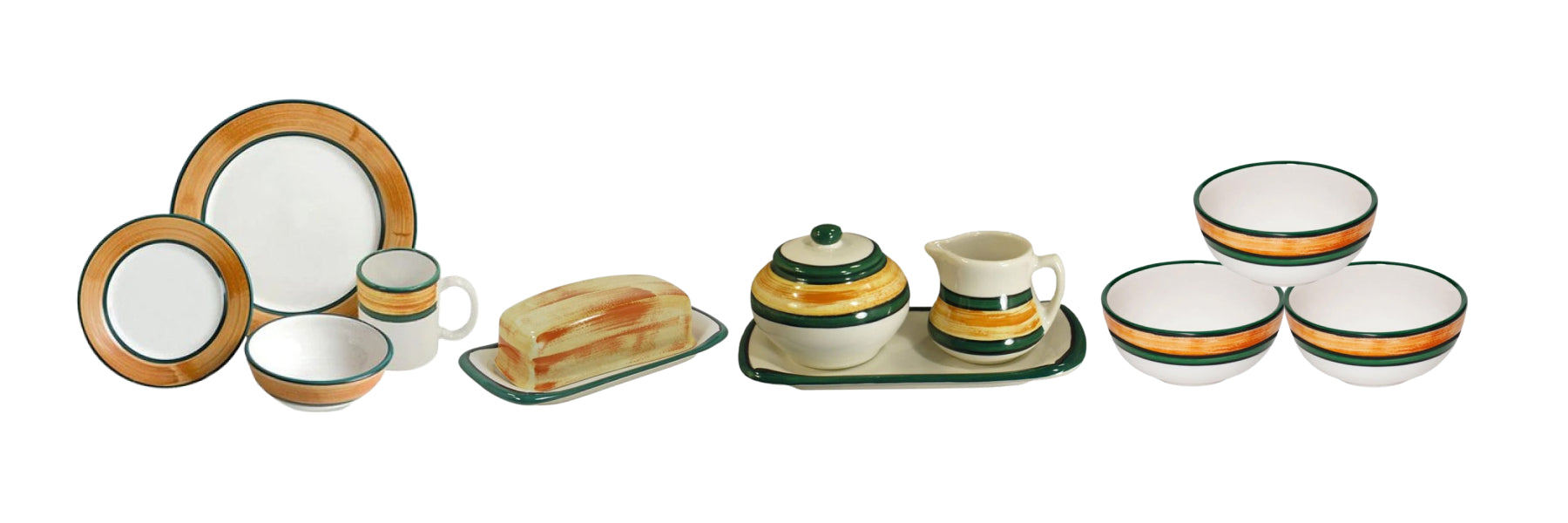 HF Coors Terra Patina ceramic dinnerware