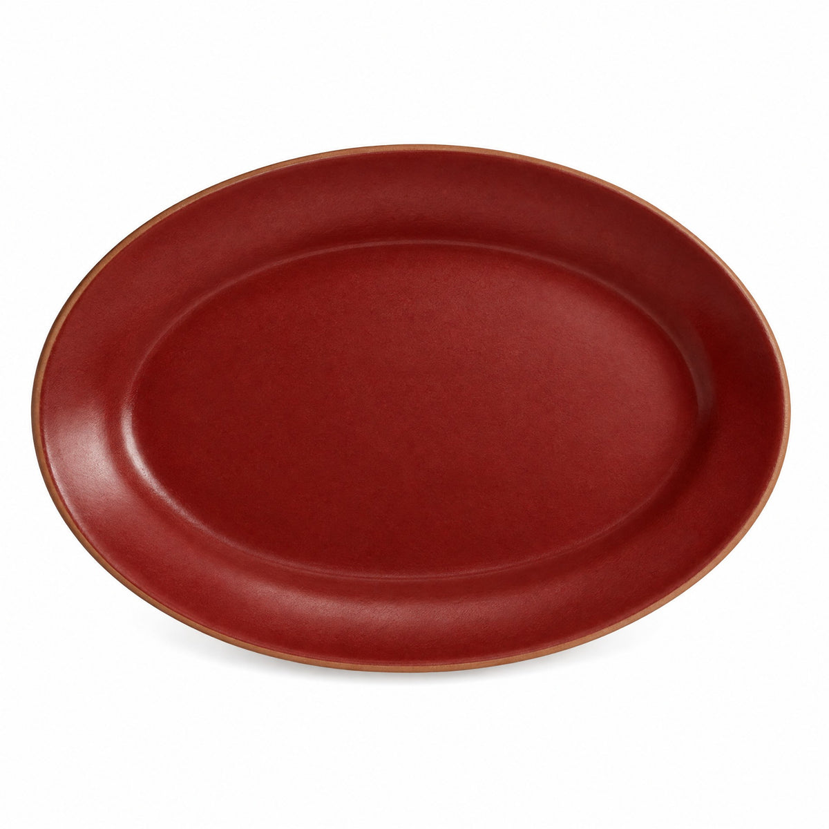 HF Coors Winter Collection Oval Serving Platter in Cranberry