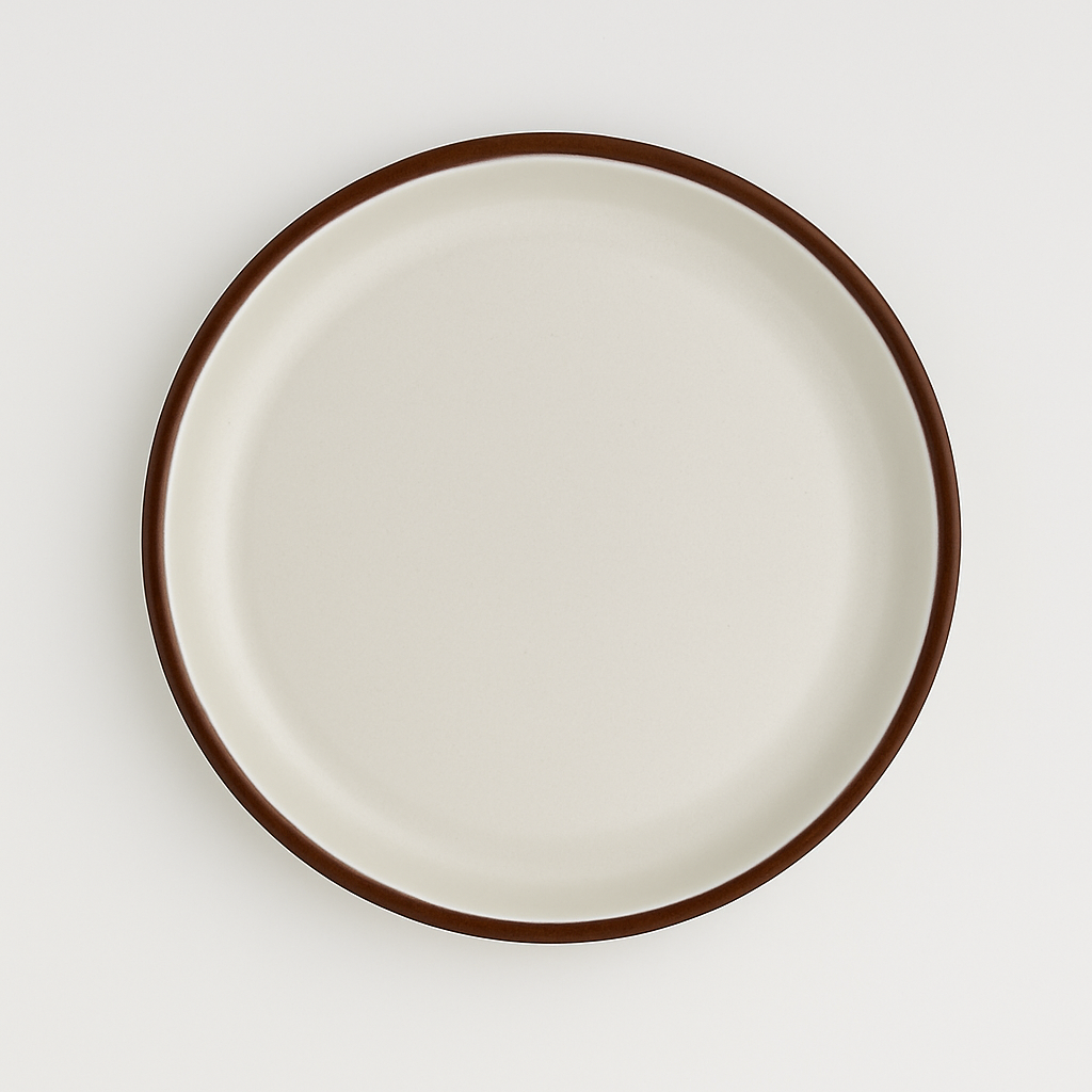 Couped Appetizer Plate - Winter Collection