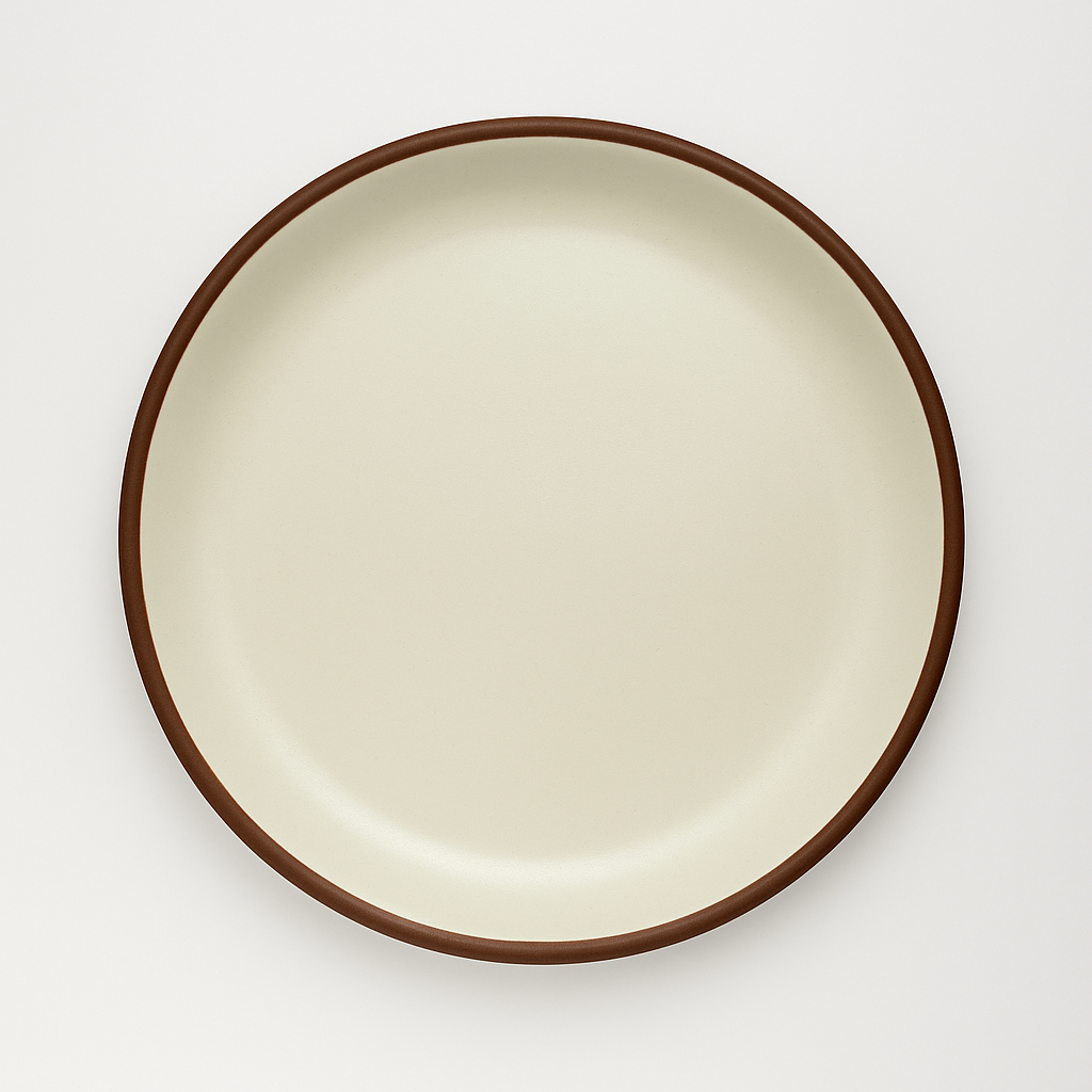 Couped Dinner Plate - Winter Collection