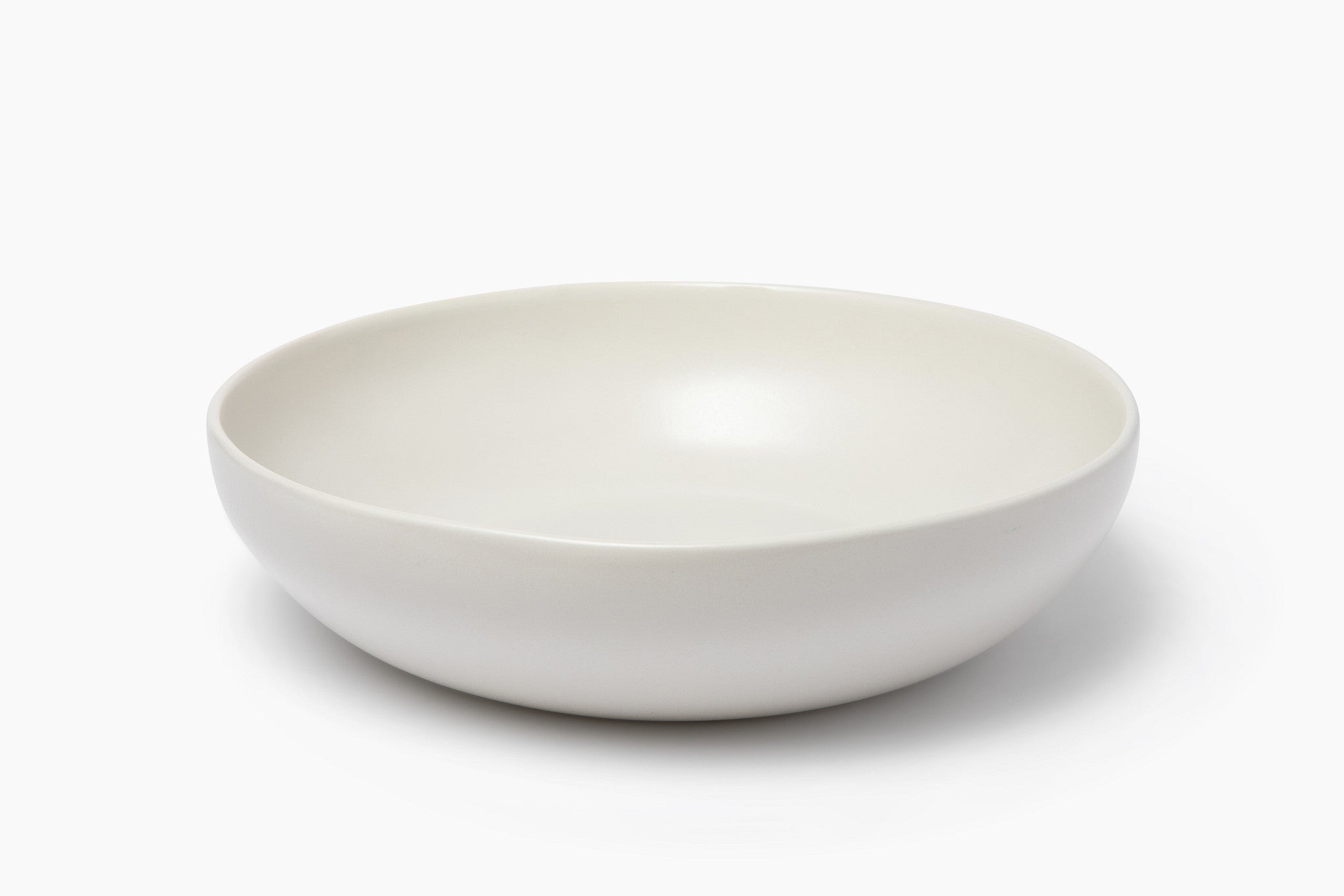 Studio Coupe Oval Serving Bowl, Large | Matte White