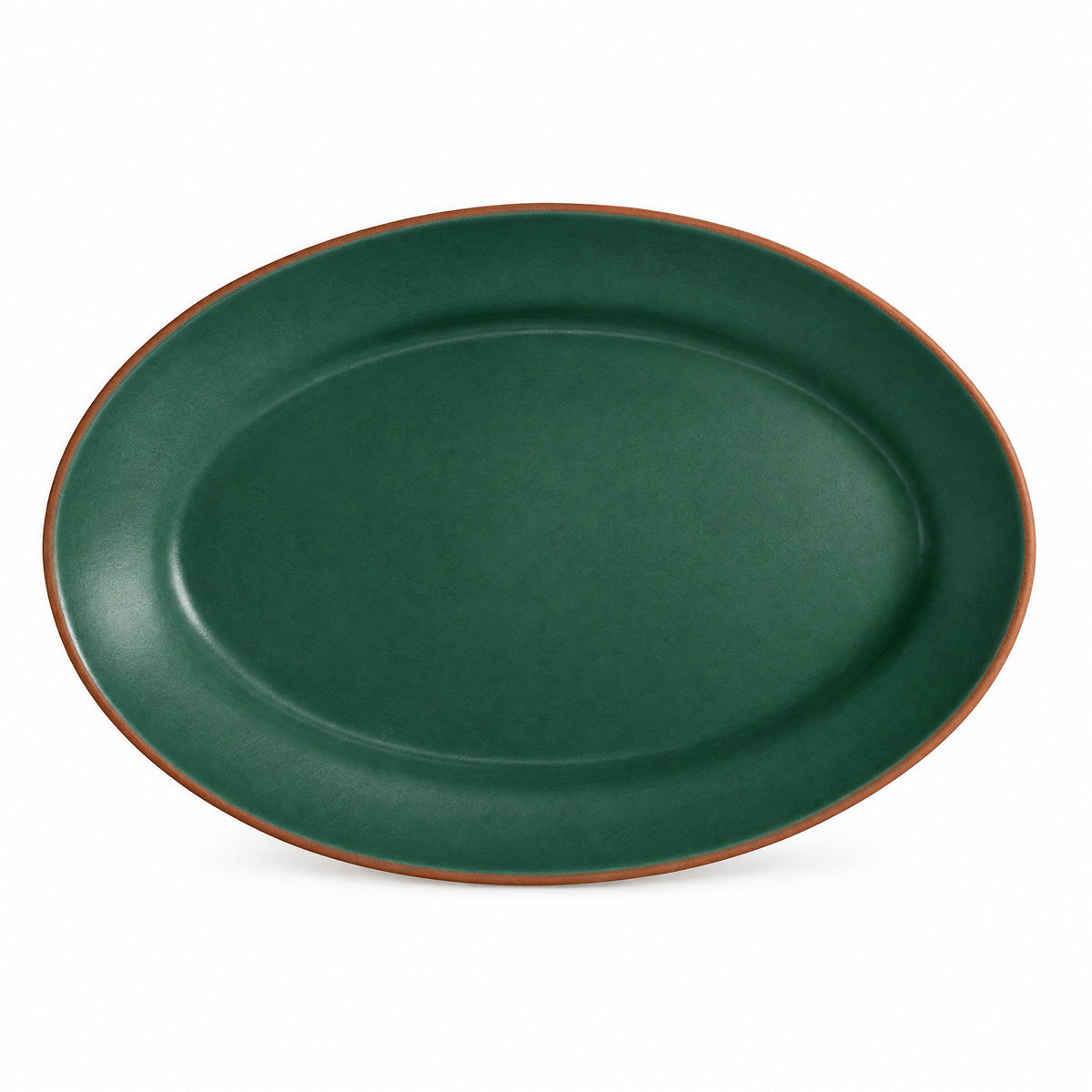 HF Coors Winter Collection Oval Serving Platter in Evergreen
