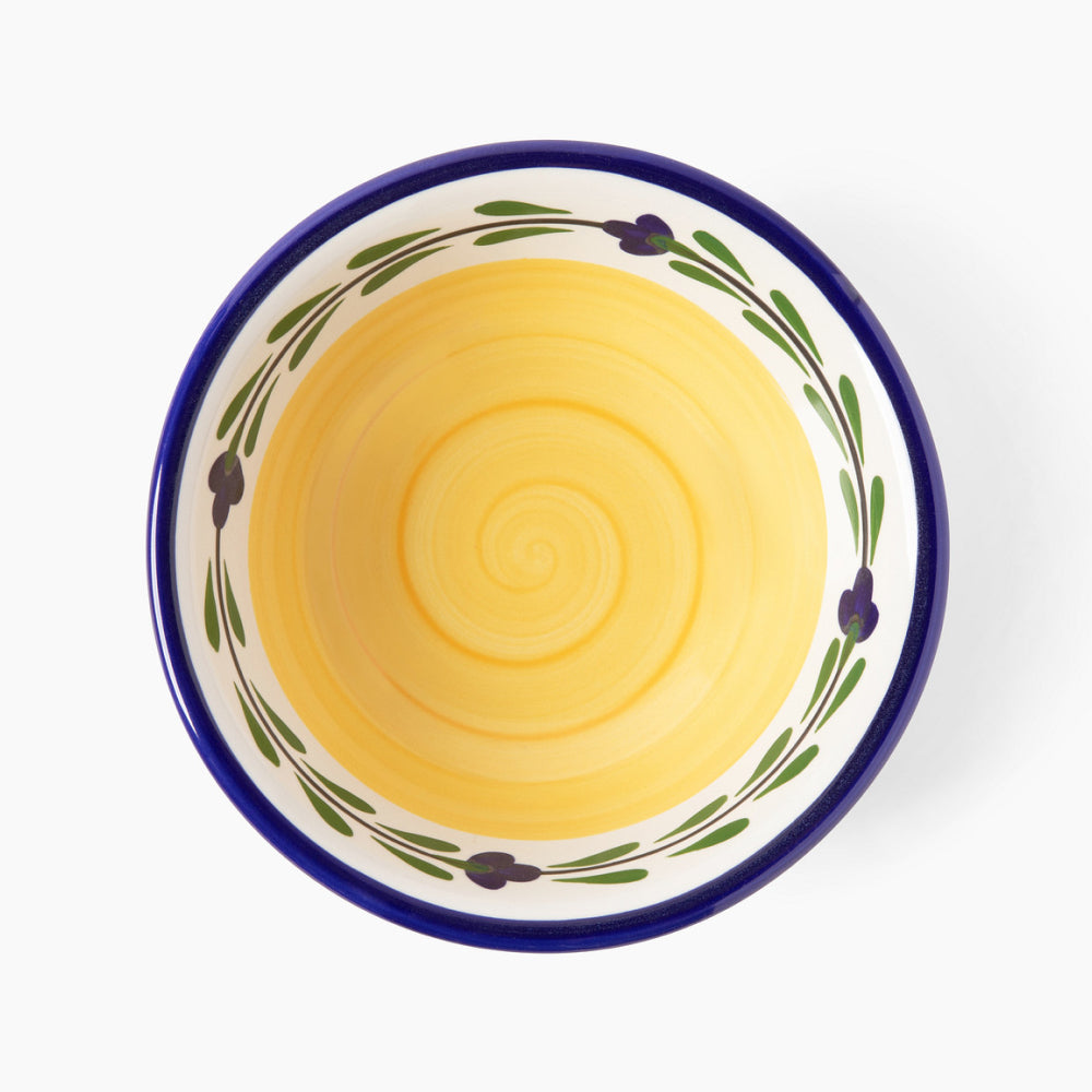 Bella Flora Rimmed Soup Bowl - Set of 4
