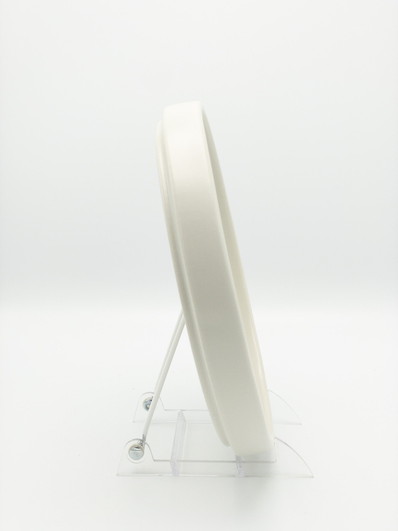 American Modern Dinner Plate Set - Set of 4 - Matte White