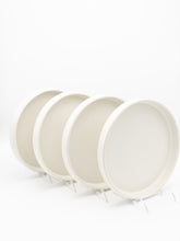 Load image into Gallery viewer, American Modern Dinner Plate Set - Set of 4 - Matte White
