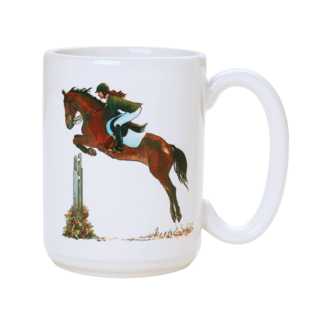 Mug - Woman Equestrian Show Jumping | Rodeo 15 oz