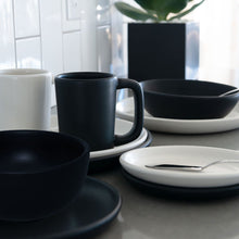 Load image into Gallery viewer, Mug set set of 4 black matte black
