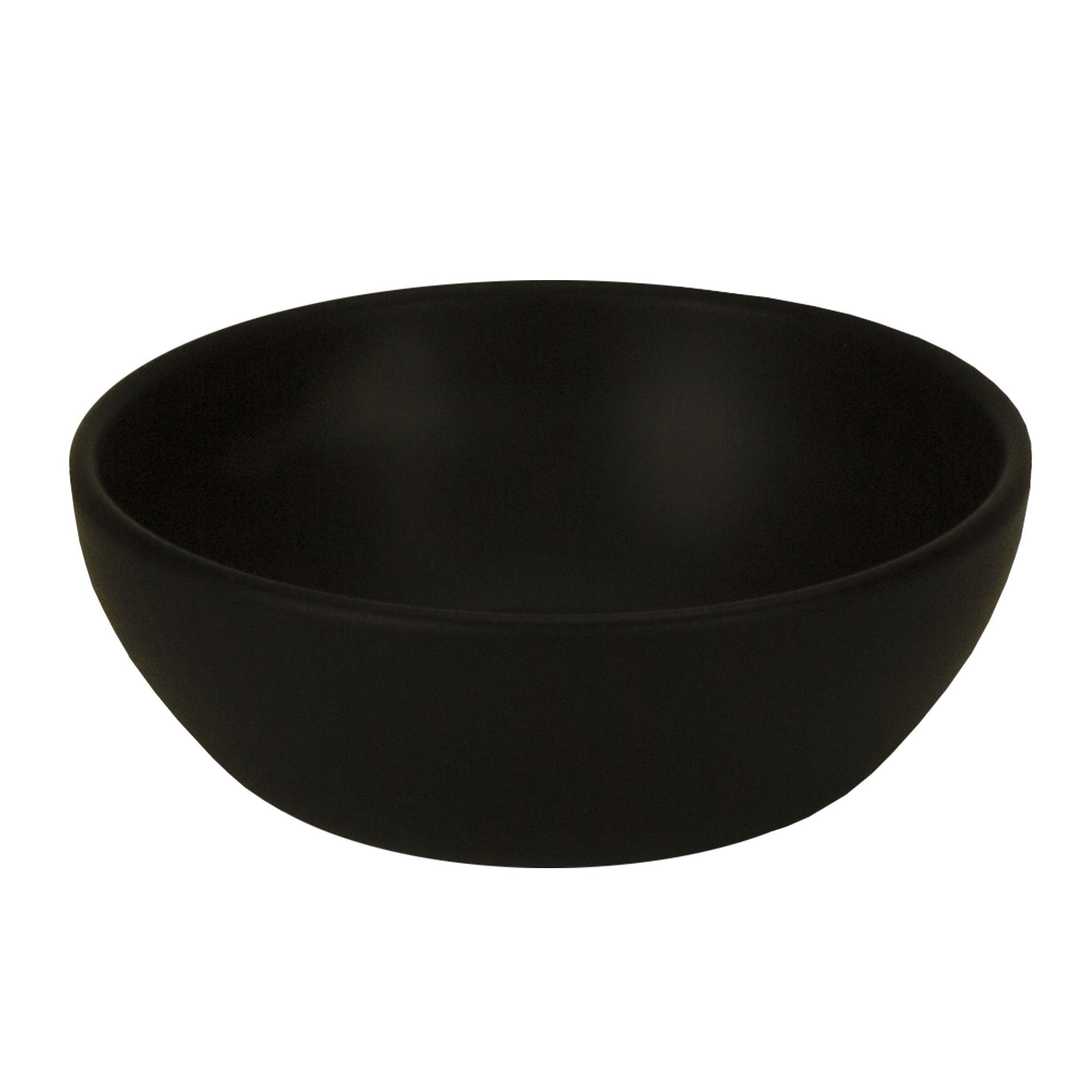 Serving bowl matte black matte black