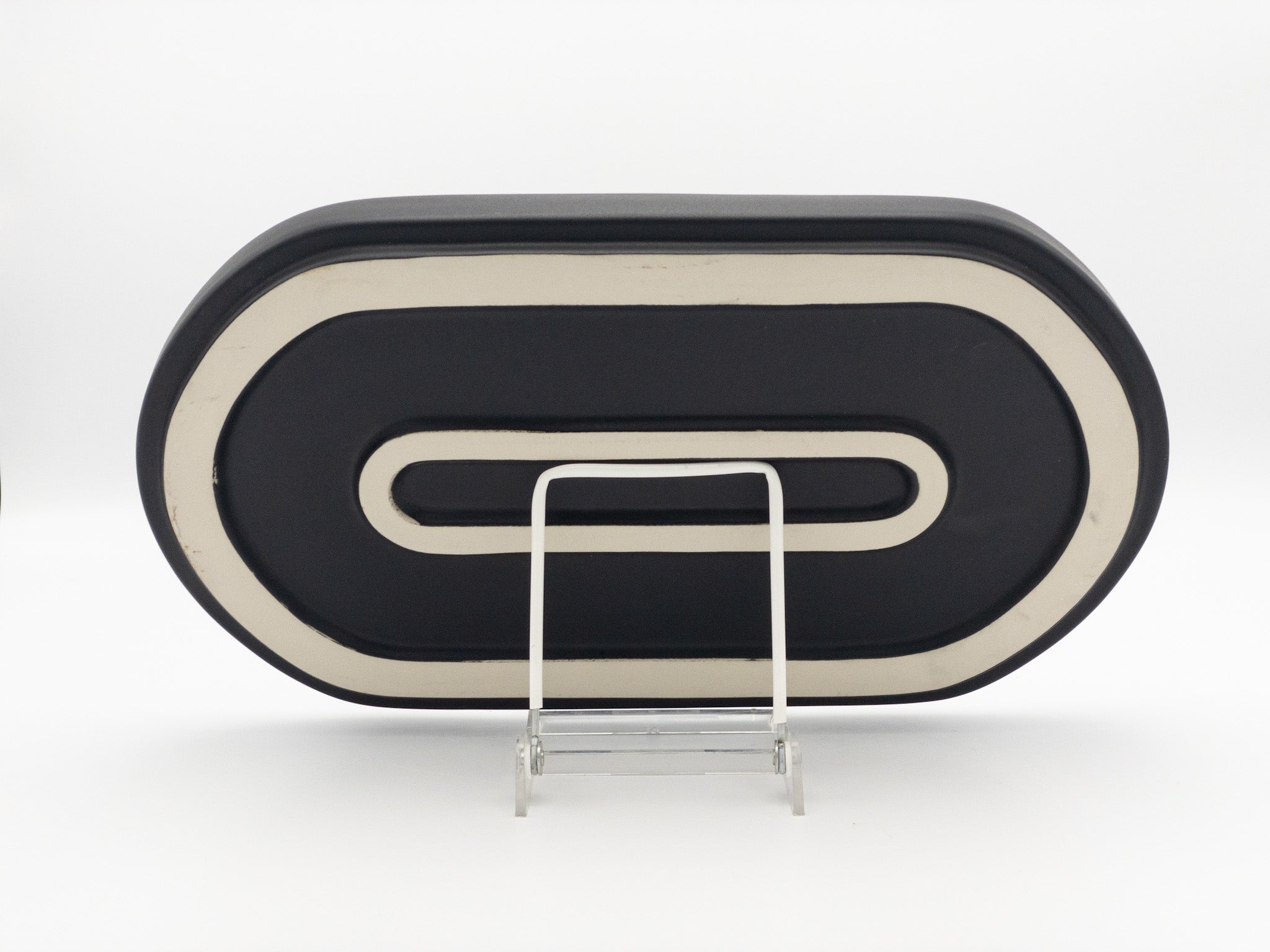 American Modern Racetrack Oval – Matte Black