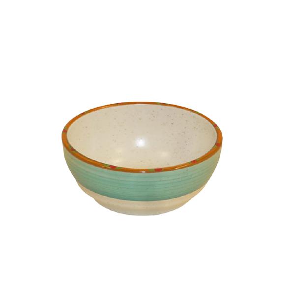 Small Bowl Set - Set of 4 - Turquoise & Burnt Orange | Sedona