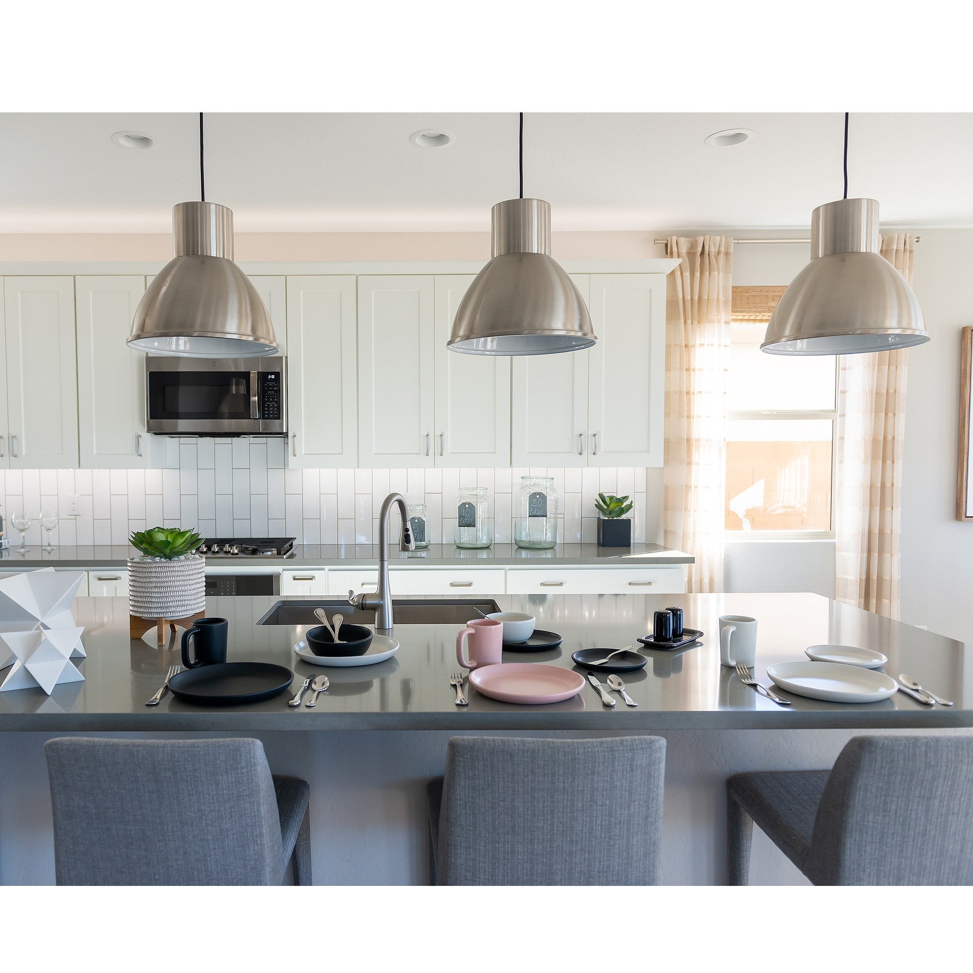 Couped large dinner plate set set of 4 matte black matte black