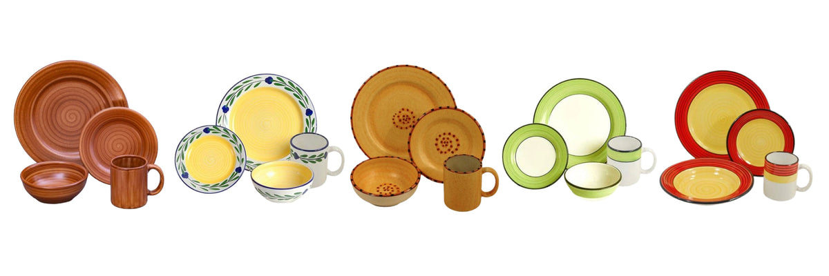 HF Coors 4 Piece Dinnerware Sets collection