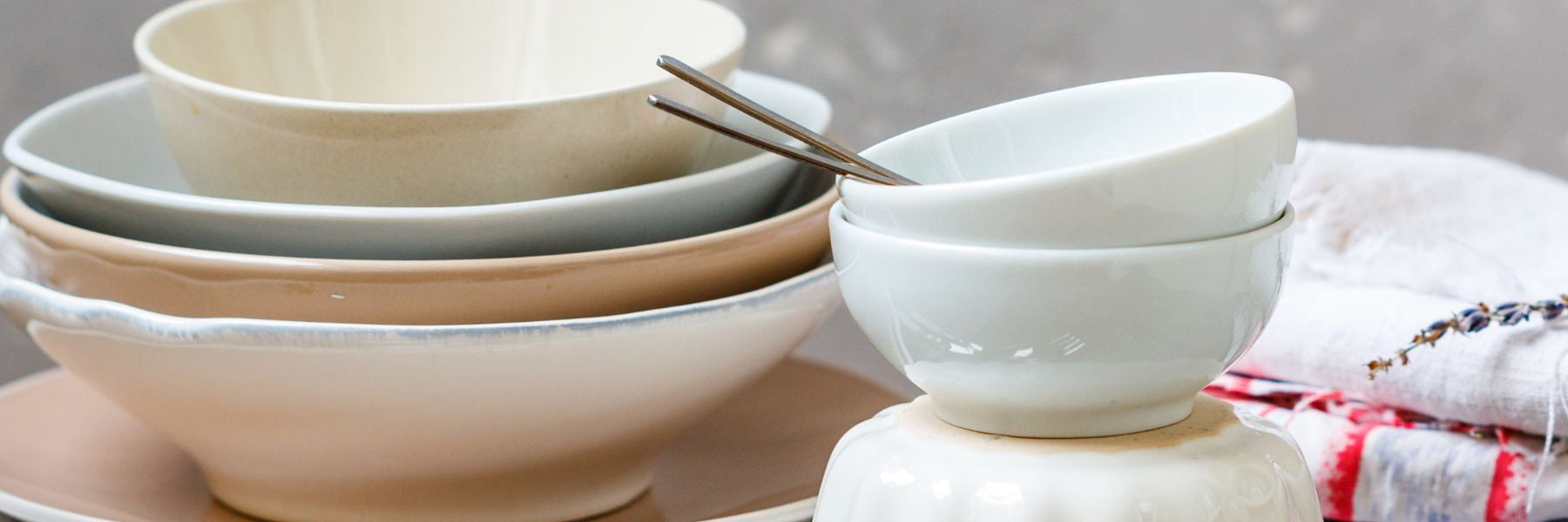 Soup, Cereal, Pasta, Mixing & Serving Bowls