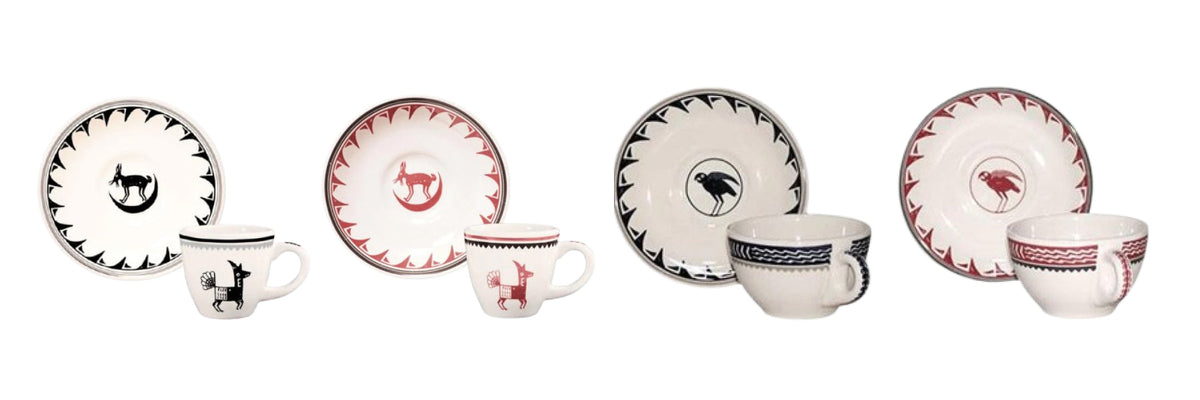 HF Coors Cups and Saucers collection