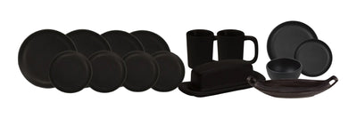 Matte Black Dinnerware