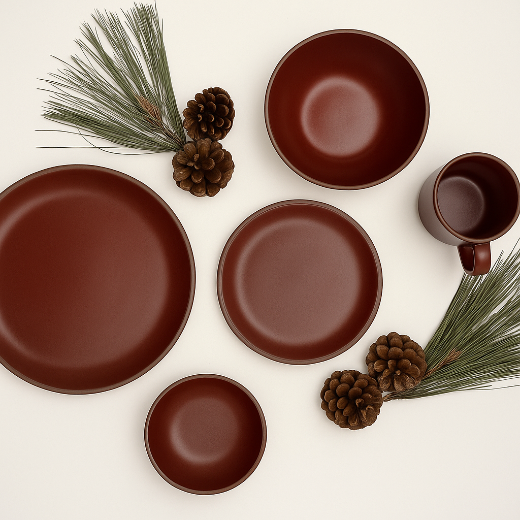 Couped Dinnerware Sets - Winter Collection