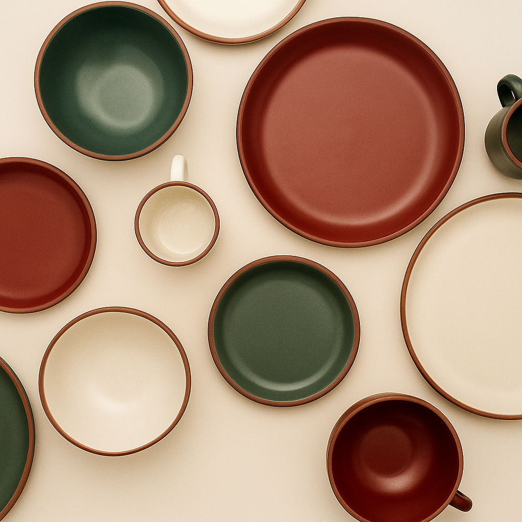 Couped Appetizer Plate - Winter Collection