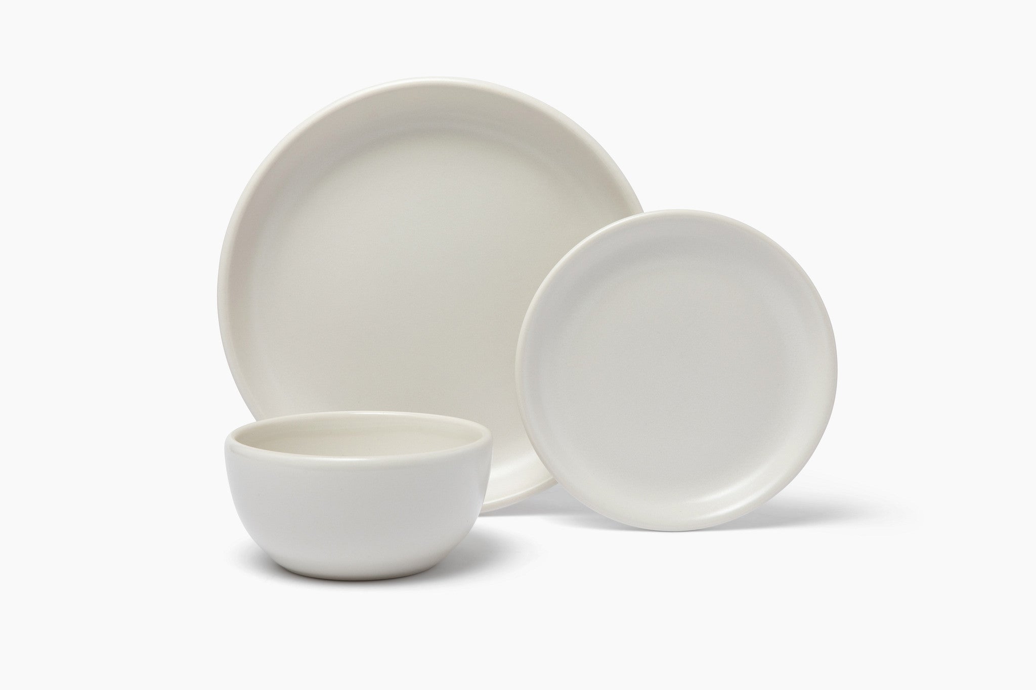 HF Coors Studio Coupe Matte White Bowl Small - American-made ceramic dinnerware, Tucson Arizona