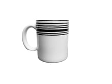Load image into Gallery viewer, Mug Set - Set of 4 - White &amp; Black | Tuxedo 11 oz

