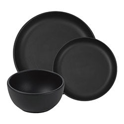 Matte Black Dinnerware