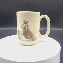 Load and play video in Gallery viewer, Mug - Woman Barrel Racer | Rodeo 15 oz
