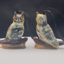 Load and play video in Gallery viewer, Ornament - The Great Horned Owl | **NEW!!** 2023 Collectible
