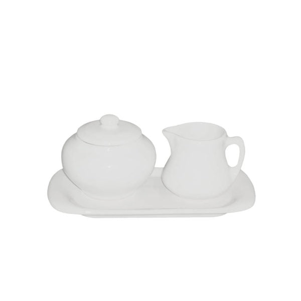 Sugar and Creamer Set - White | American White