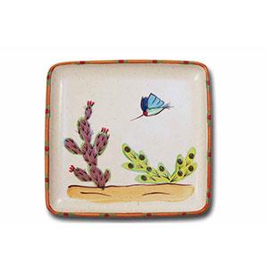 Square Platter - Prickly Pear | Sonoran Desert