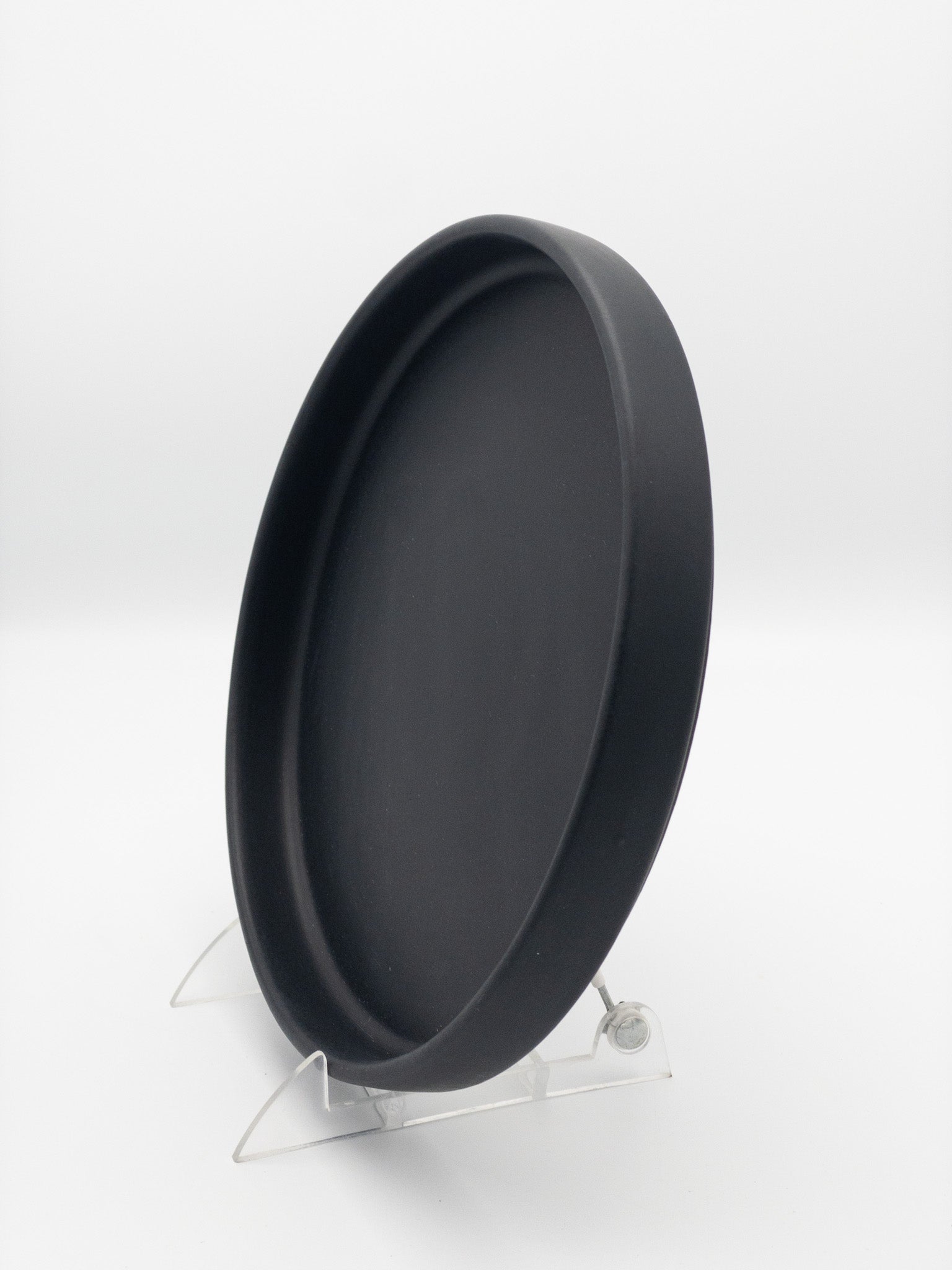American Modern Dinner Plate Set - Set of 4 - Matte Black