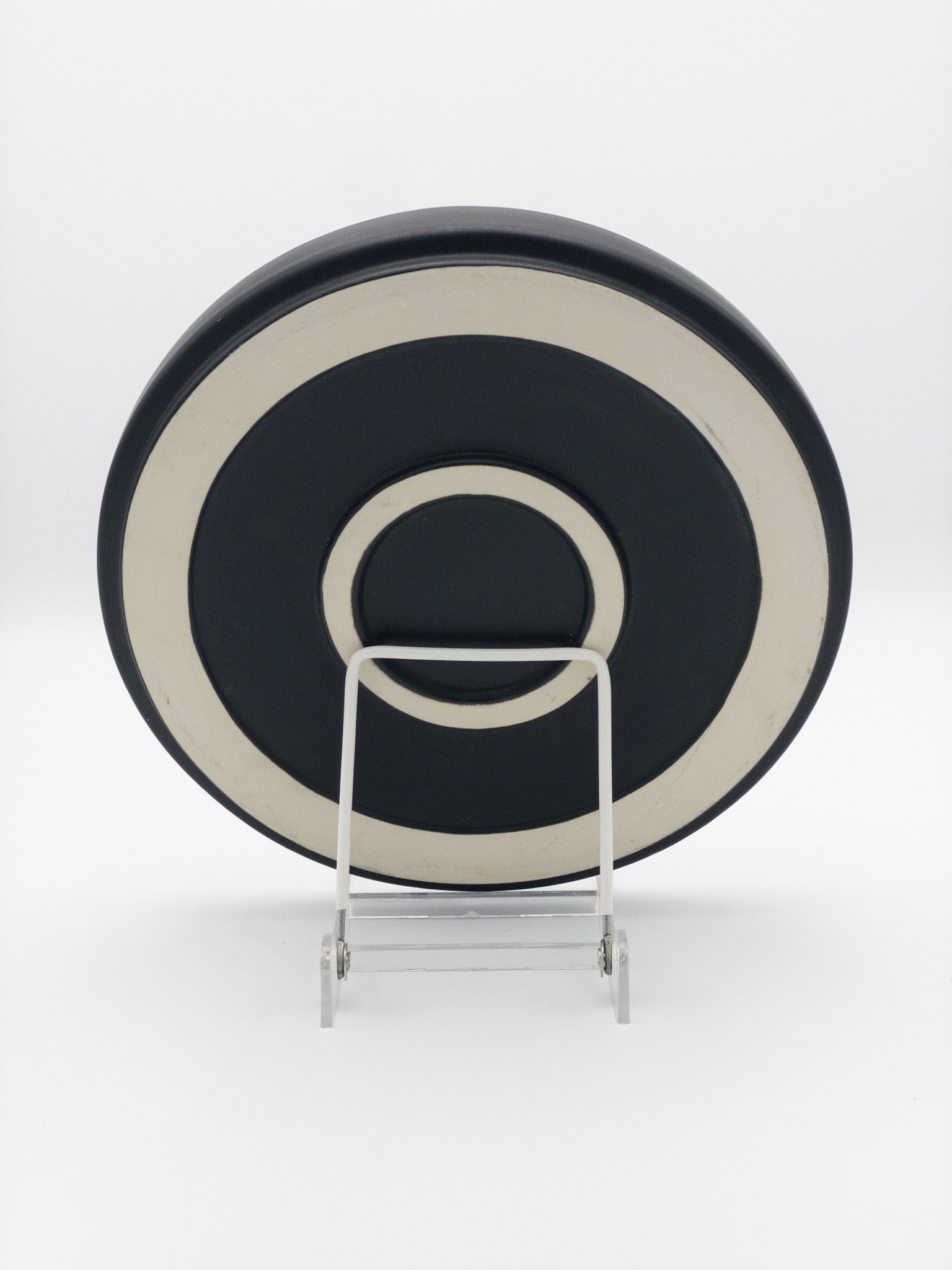 American Modern Dinner Plate Set - Set of 4 - Matte Black