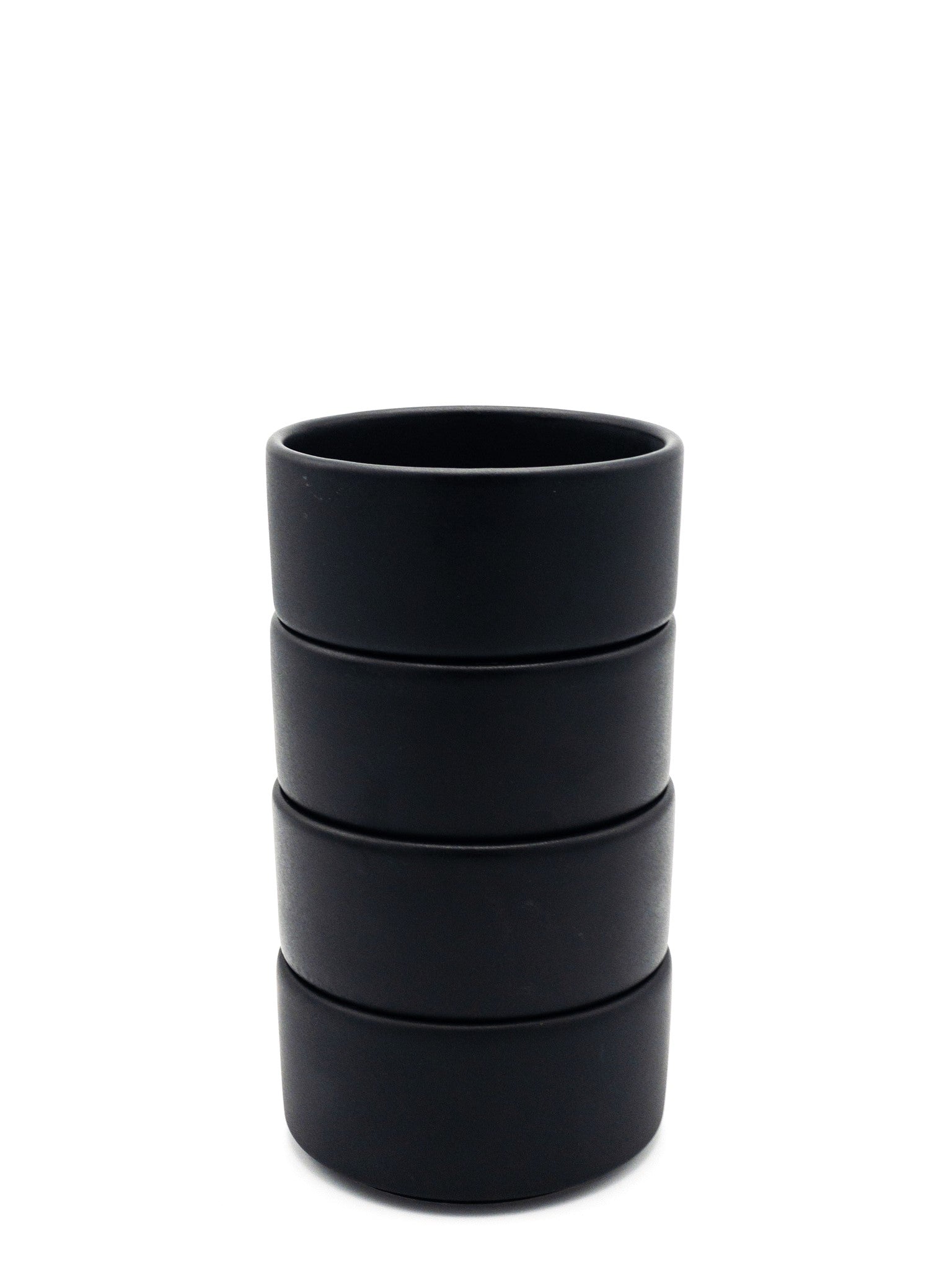 American Modern Small Bowl – Set of 4 – Matte Black