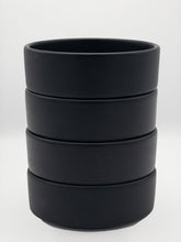 Load image into Gallery viewer, American Modern Entrée Bowl – Set of 4 – Matte Black
