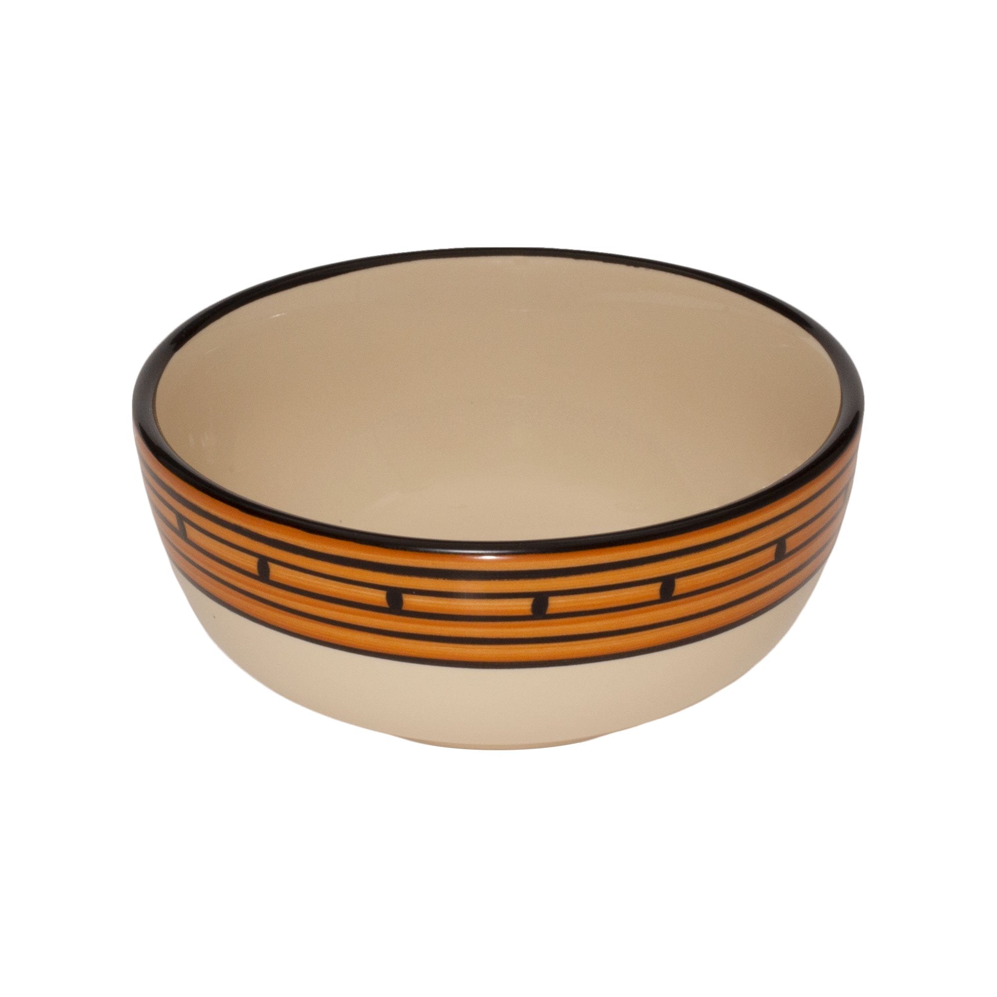 Bowl Set - Set of 4 - Tan & Black | Tapa