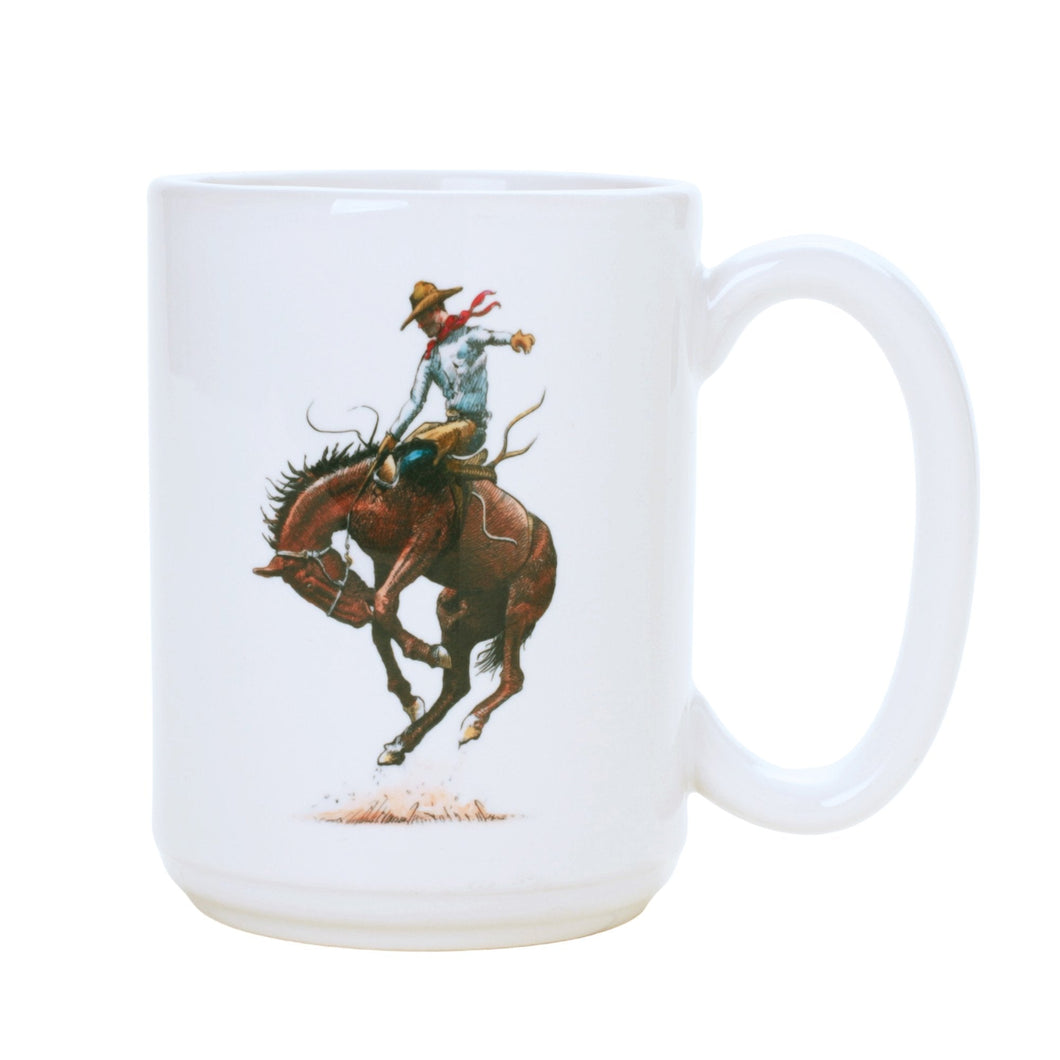 Mug - Saddle Bronc | Rodeo 15 oz