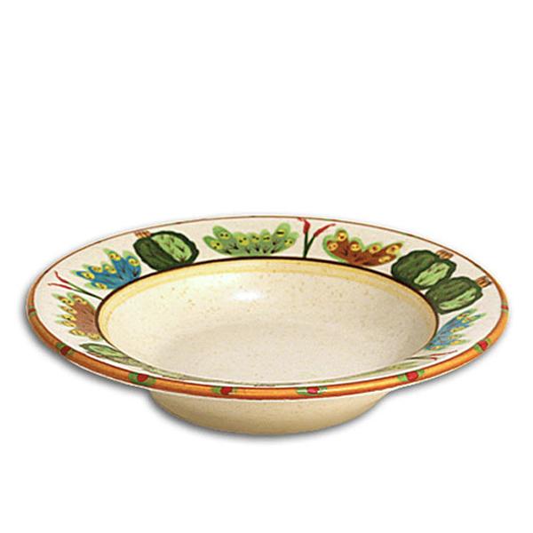 Rimmed soup bowl tan southwestern desert sonoran desert