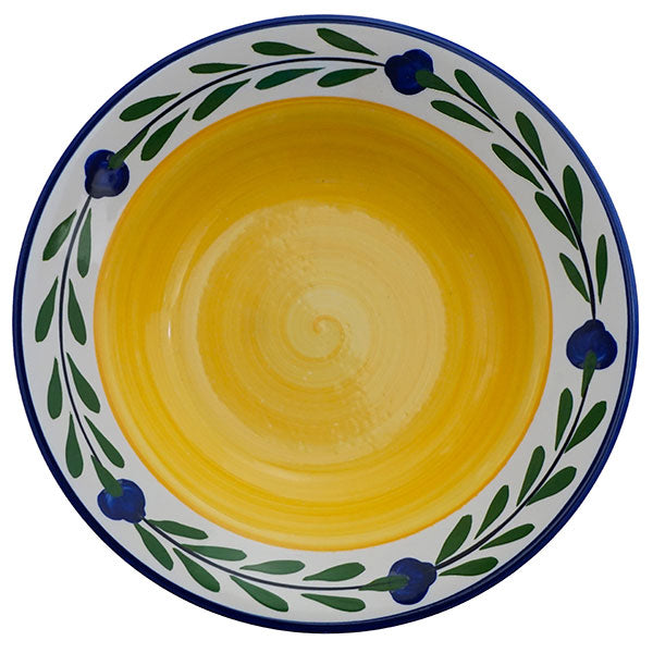 Bella Flora Rimmed Soup Bowl - Set of 4