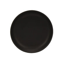 Load image into Gallery viewer, Couped large dinner plate set set of 4 matte black matte black

