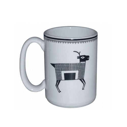 Mug mimbreno antelope black white mimbreno 15 oz