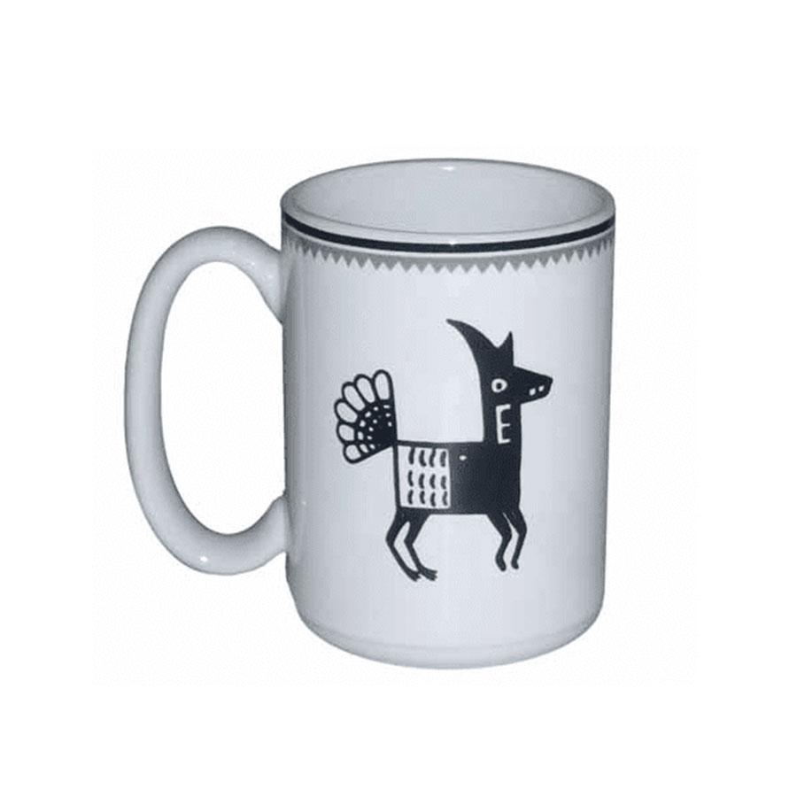 Mug - Mimbreño Canine Black & White | Mimbreño 15 oz