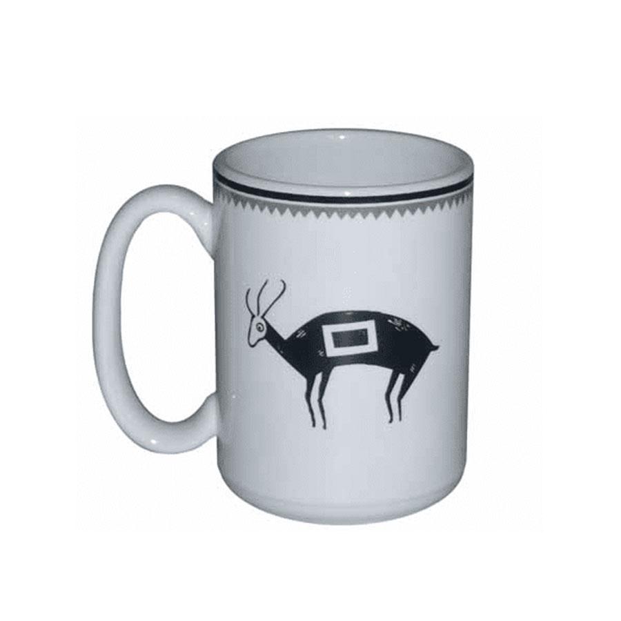 Mug - Mimbreño Deer Black & White | Mimbreño 15 oz