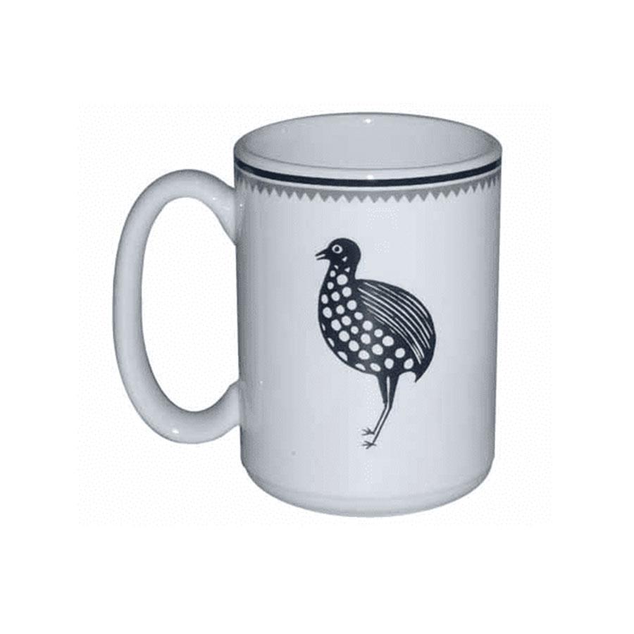 Mug - Mimbreño Harlequin Quail Black & White | Mimbreño 15 oz