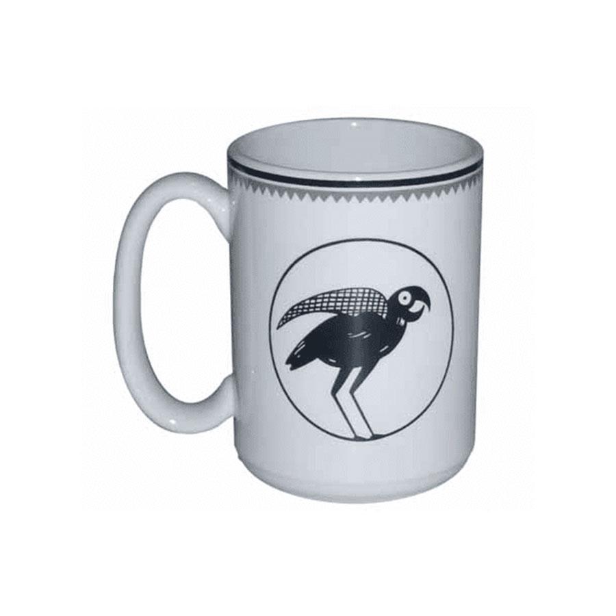Mug - Mimbreño Macaw Black & White | Mimbreño 15 oz