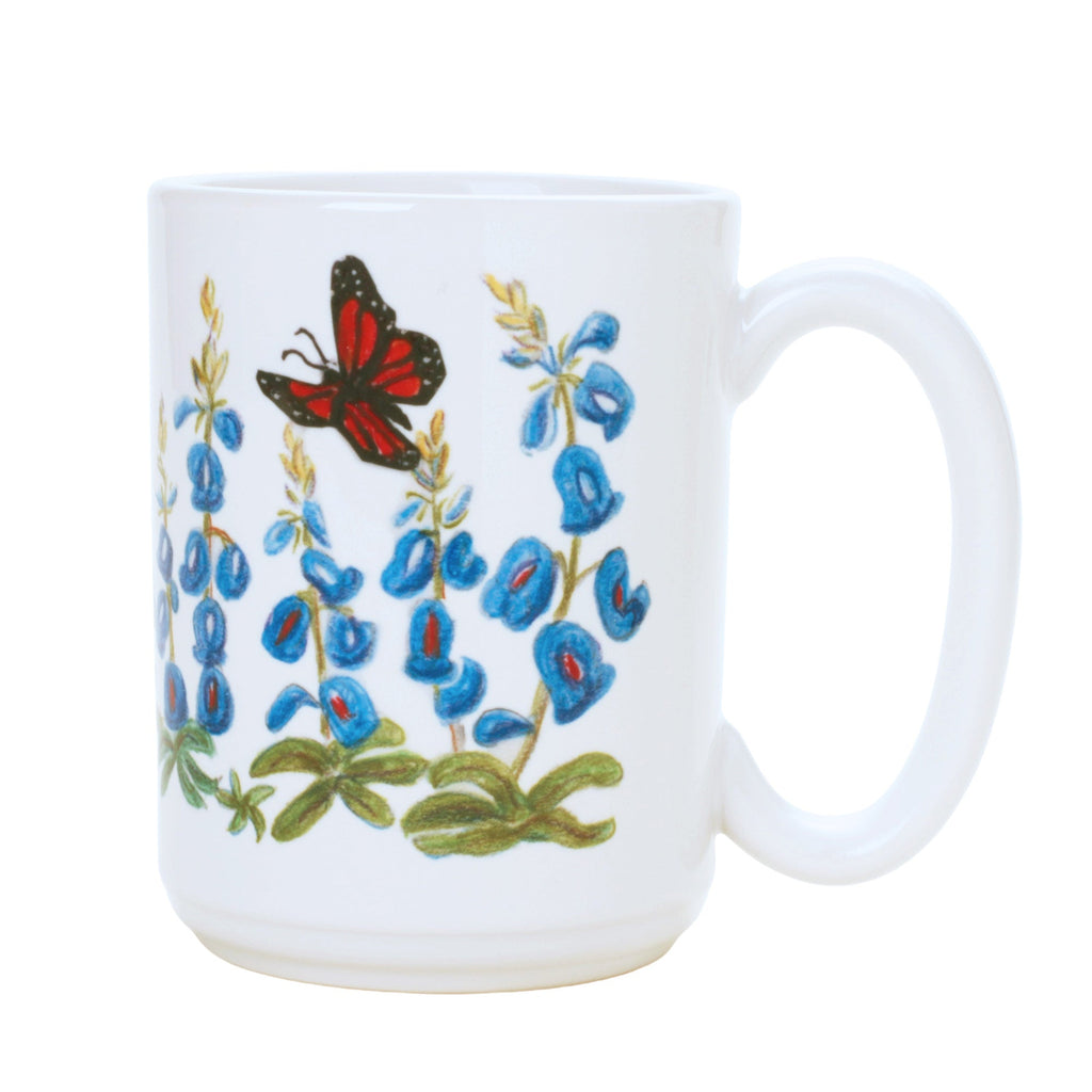 Mug - Blue Bonnet Butterfly | Blue Bonnet