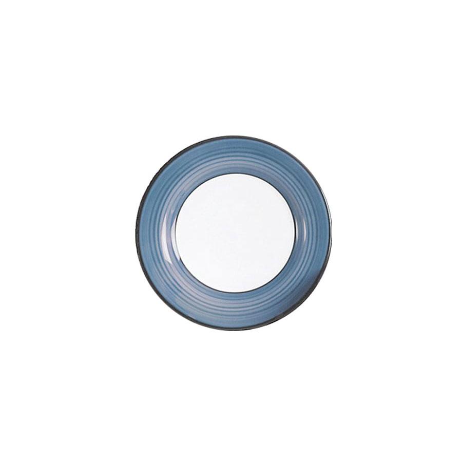 Dessert Plate Set - Set of 4 - White & Blue | Spree Pattern