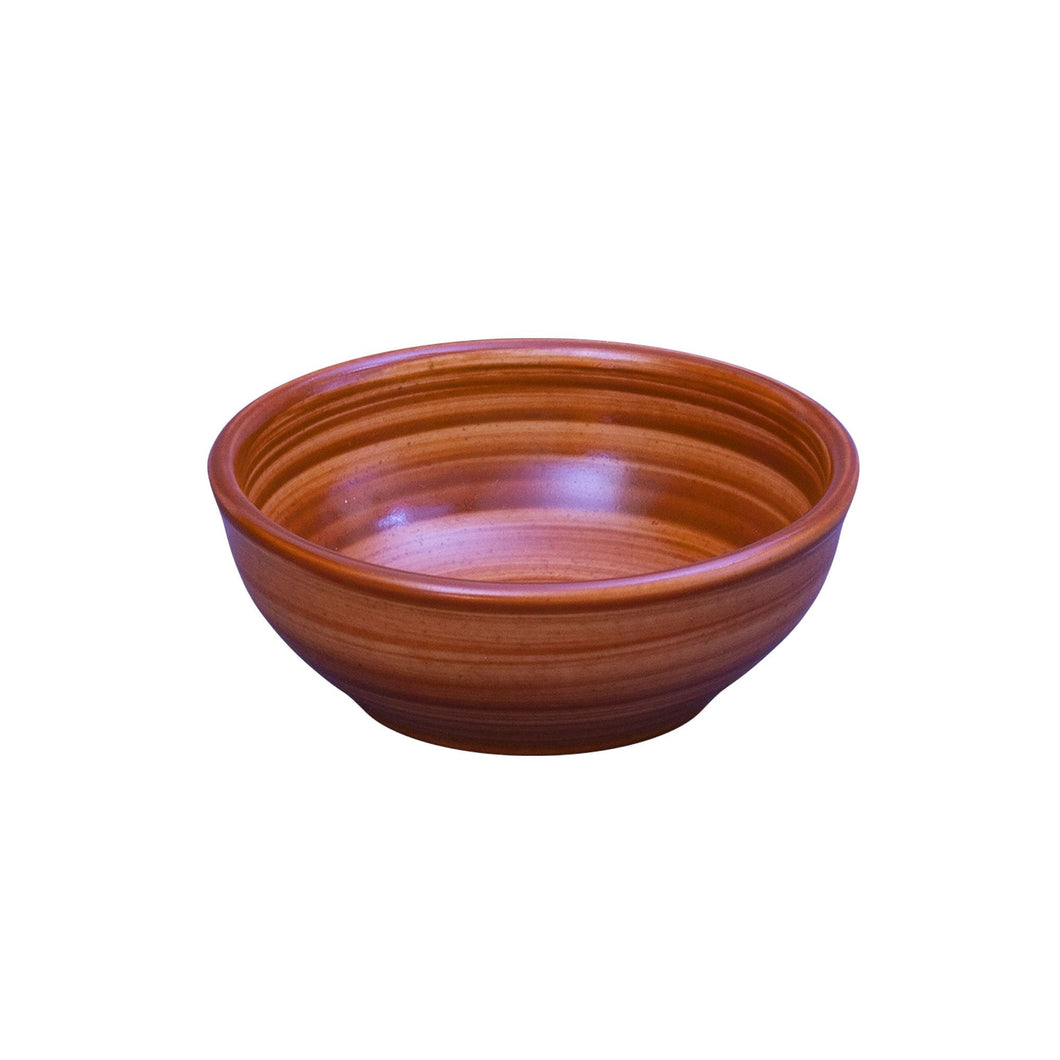 Cereal bowl set set of 4 brown brownstone